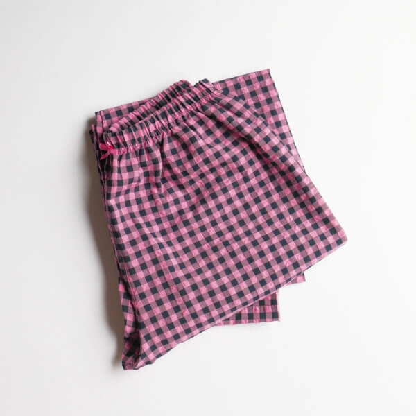 PAJAMA PANTS - unisex / M - 13 (細チェック)